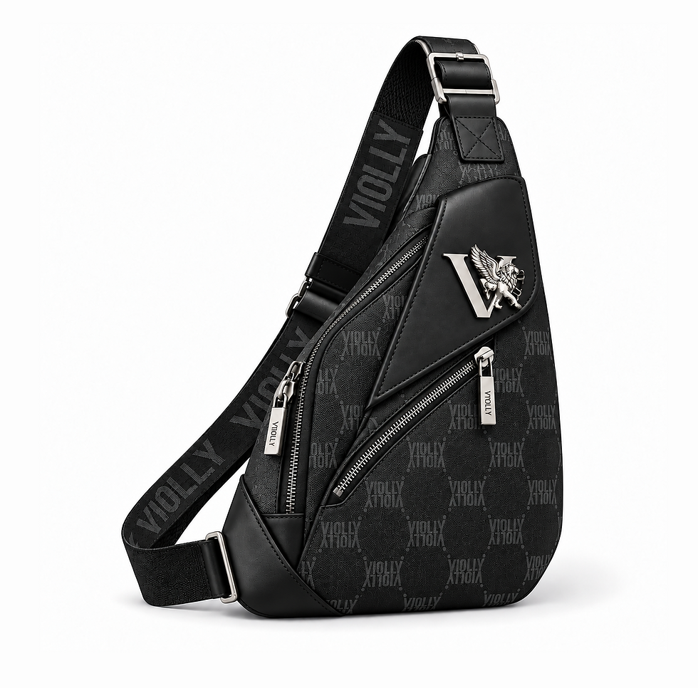 Miniatura: BOLSA MASCULINA TRANSVERSAL DE PEITO HULLIN - VIOLLY