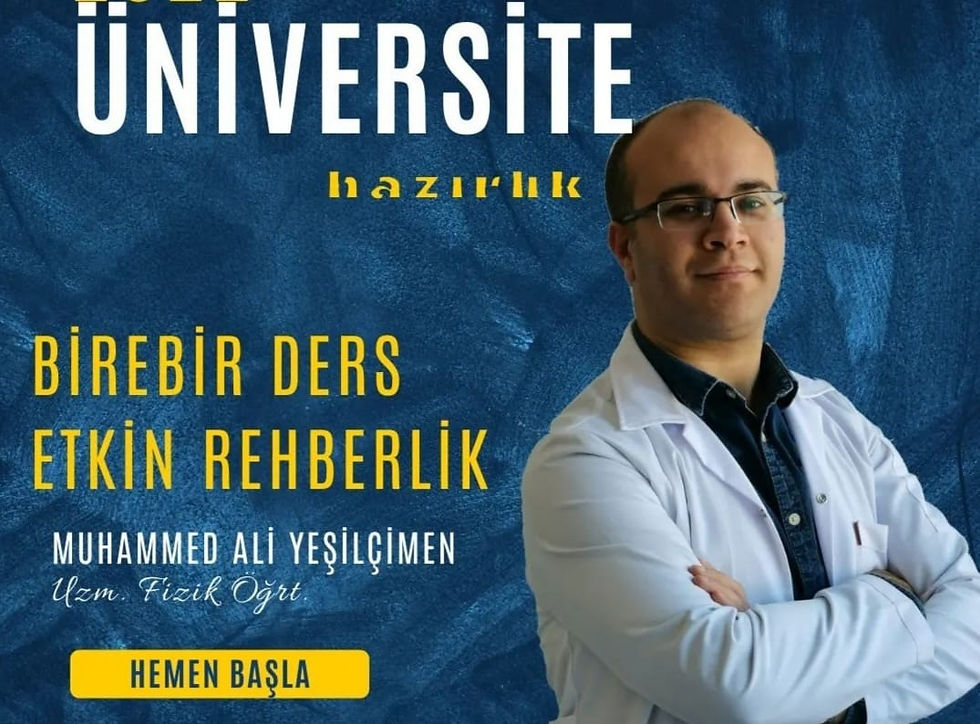 Şanlıurfa'da Fizik Özel Dersi: Başarıya Giden Yol Sizinle Başlar!