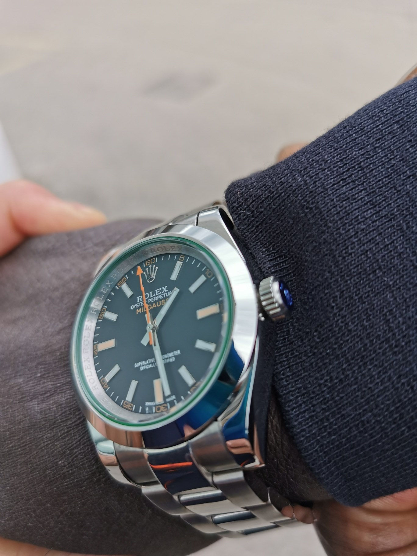 ROLEX MILGAUSS ACCIAIO 461848357