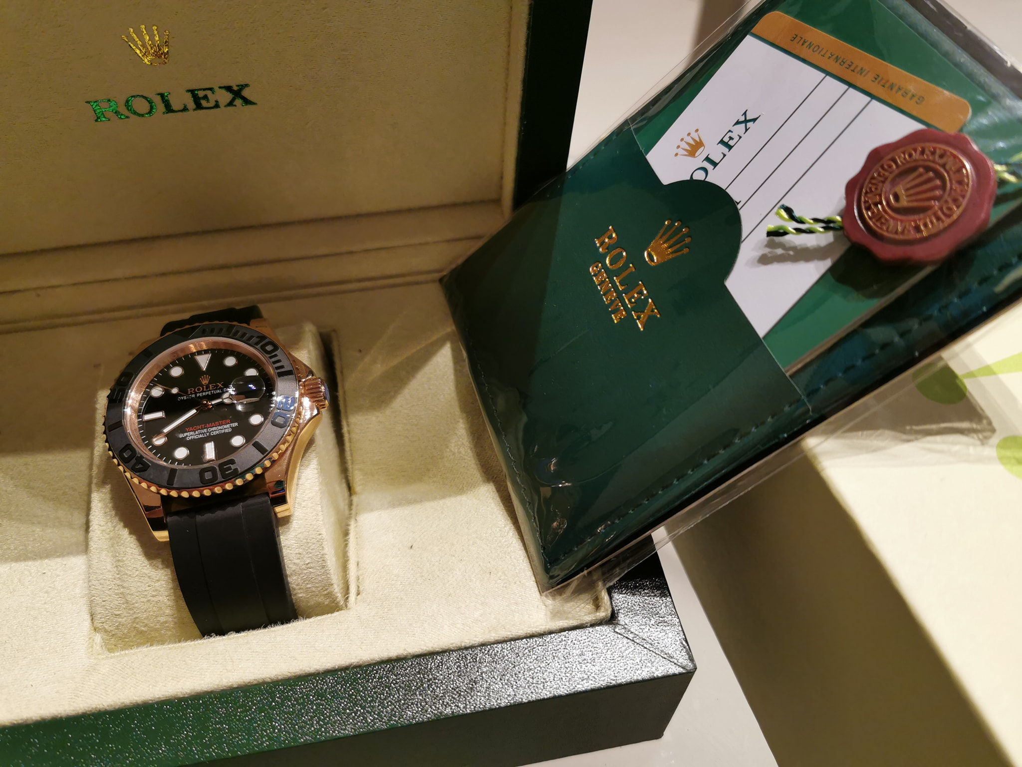 ROLEX YACHT-MASTER ORO ROSA