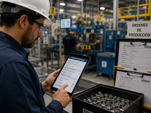 Artículo 8 - Manufactura: Digitalización de Órdenes de Producción