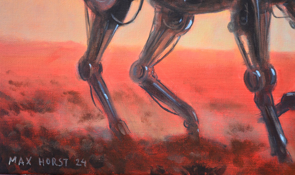 Thumbnail: Ned Kelly on his mechanical horse