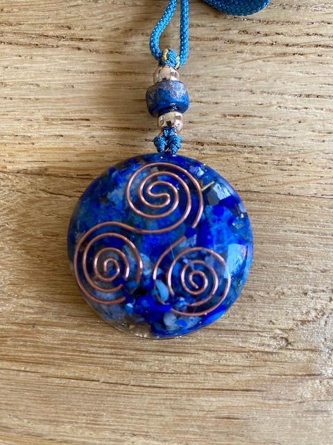 edelsteenhanger lapis lazuli