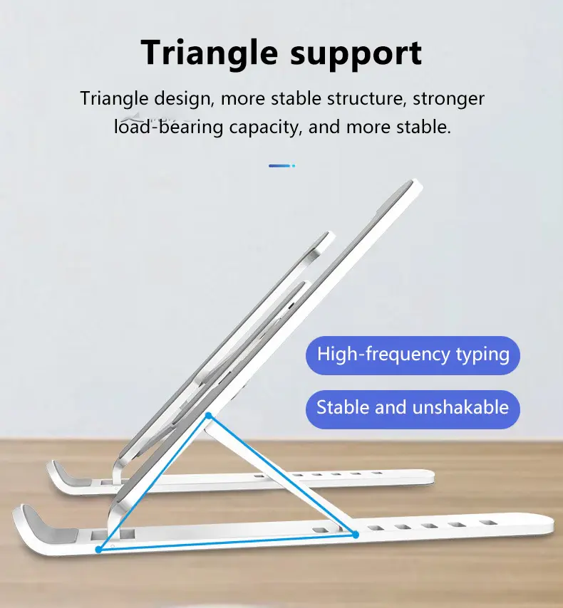 Miniature : Andowl Q-P1 Multifunctional 180-Degree Portable Laptop & Tablet Holder