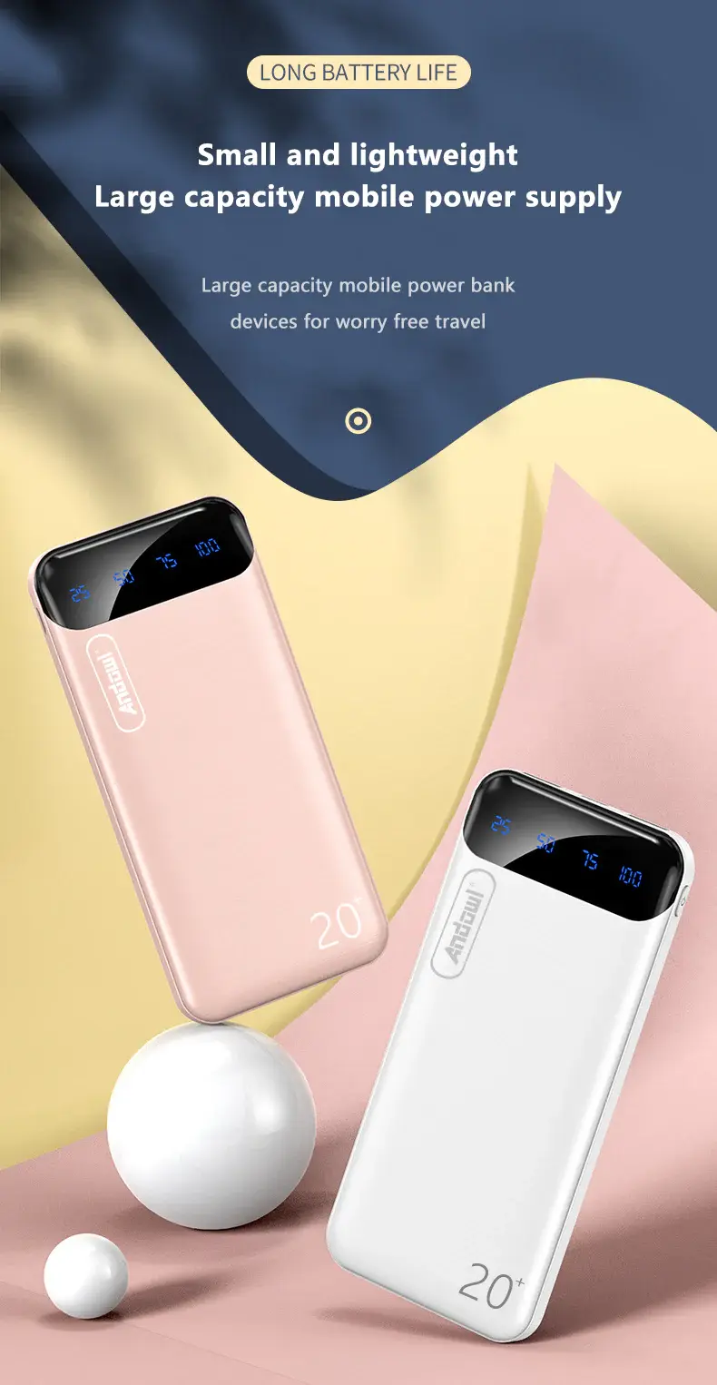Miniature : Andowl Q-CD223 20,000mAh QC3.0 PowerBank