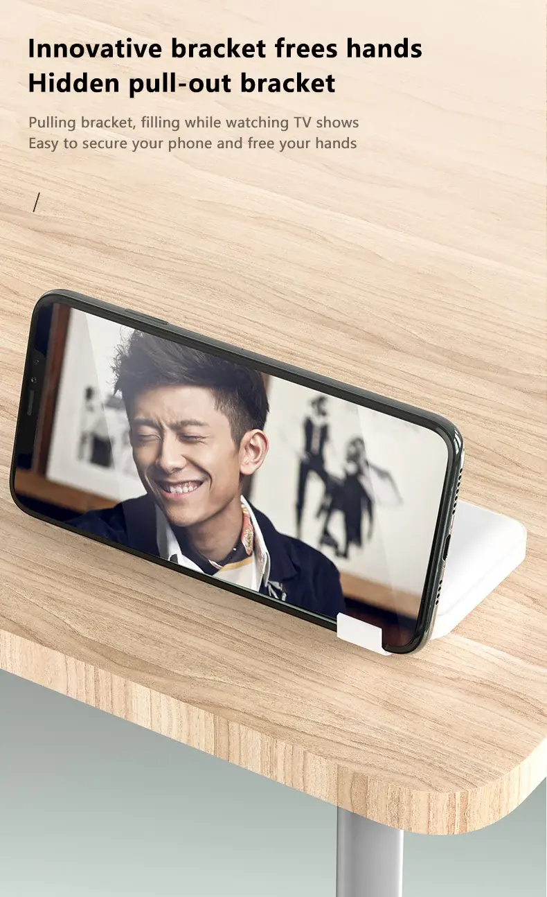 Miniature : Andowl Q-CD706 10,000mAh Power Bank with Built-in Cables