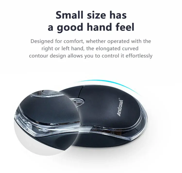 Thumbnail: Andowl Q-A199 Universal USB Wired Mouse