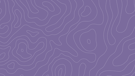 Solid Site Sleuth purple with light purple topography pattern overlay