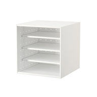 Element, Box vorne offen - Ablage, weiß