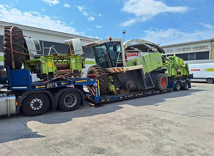 Transport of farming equipment