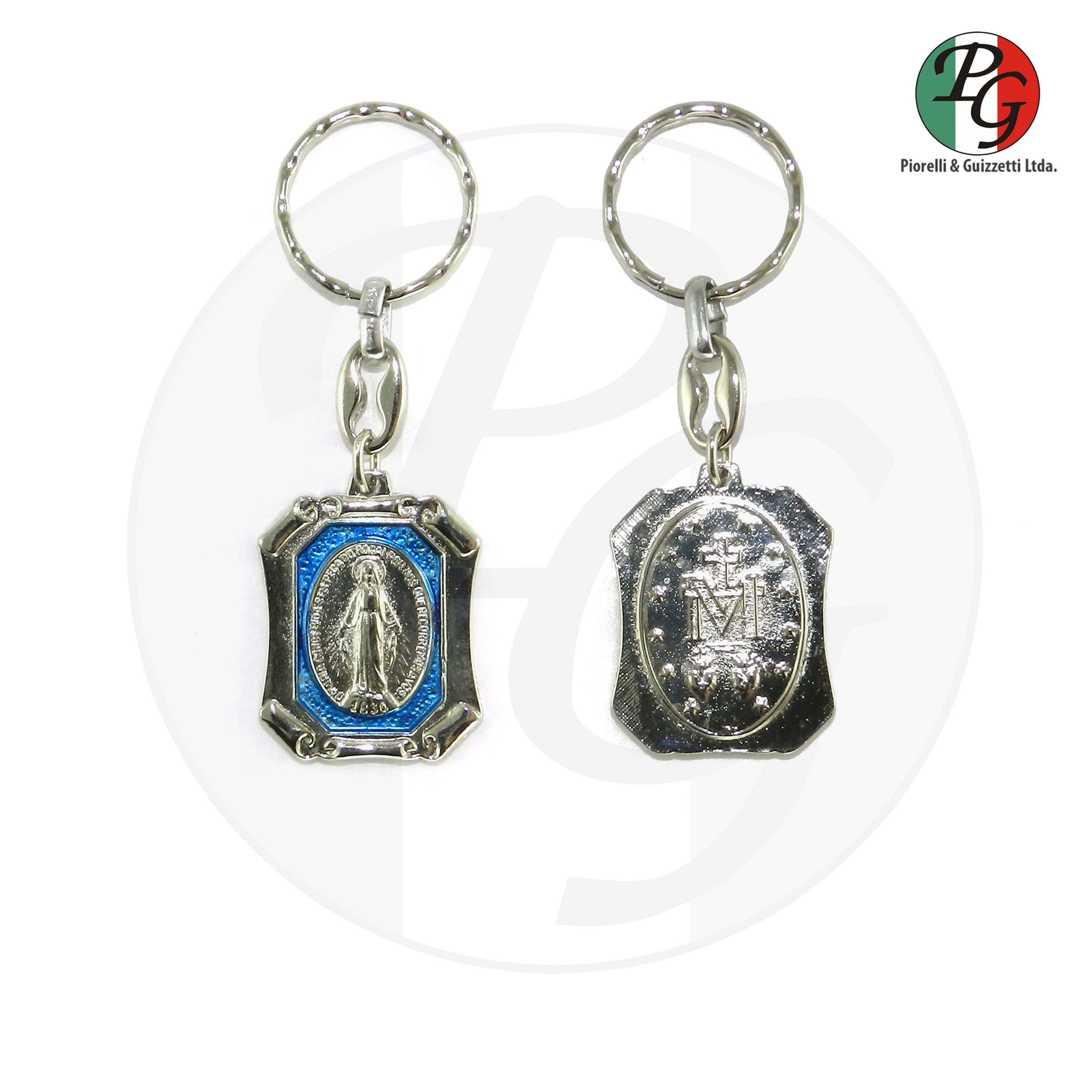 Chaveiro N.Sra. das Graças pergaminho