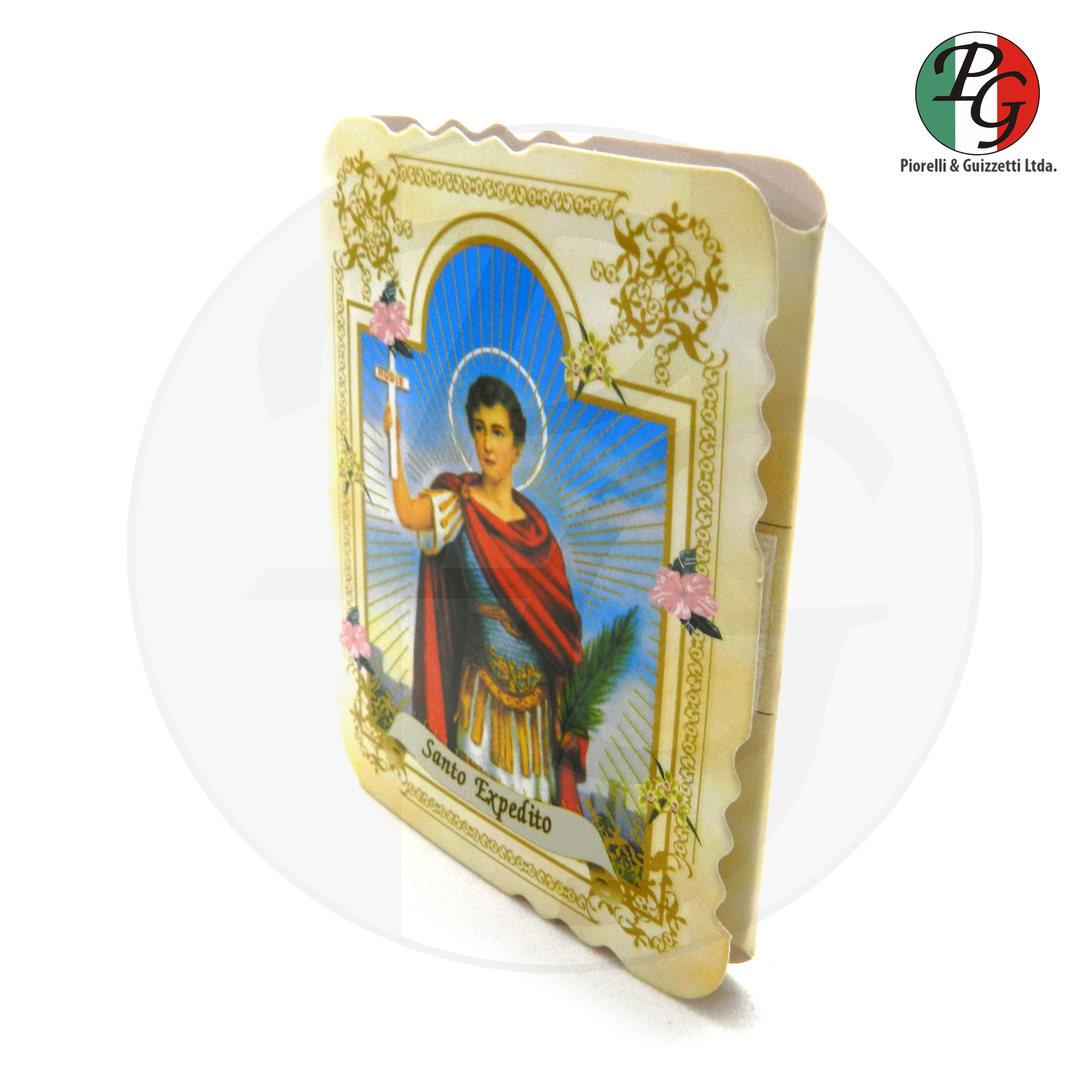 Carteirinha com medalha gota