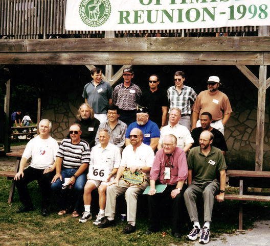 Members of the 1966 Optimists (1998 reunion)