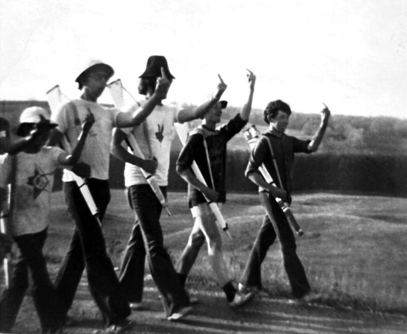 Rifle line (Flesherton Camp, 1972)