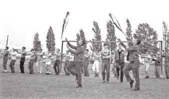 Toronto Optimists rehearsing (Waterfront, 1961)
