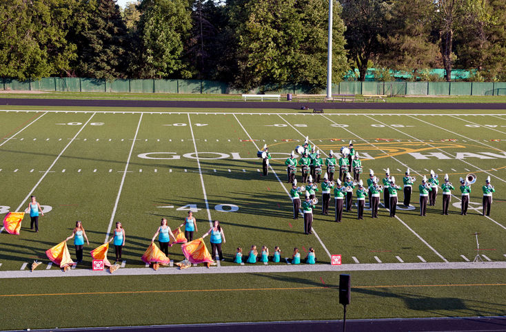 Optimists Alumni with Northstar Guard (Waterloo, 2012)