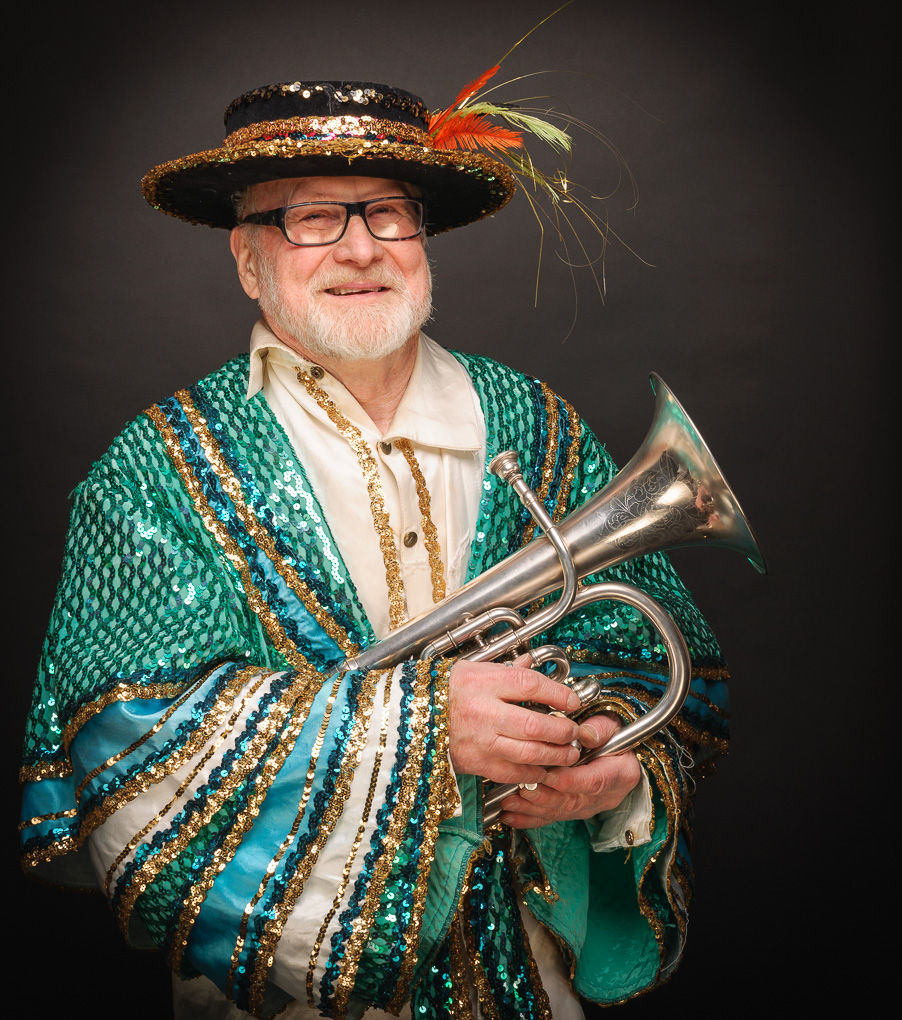 Barry Bell, Optimists Alumni (Mardi Gras costume, 2016)