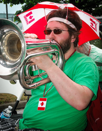 Matt Davis, Optimists Alumni (Canada Day, Port Credit, 2016)