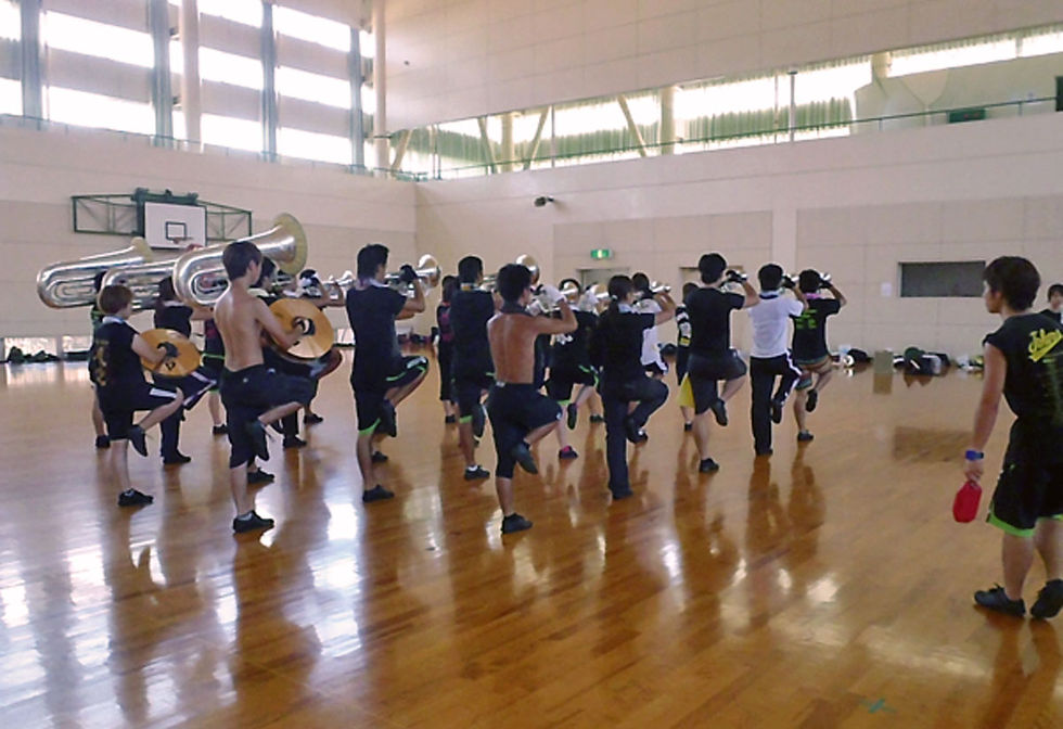 Jokers (Kimiko's corps) rehearsing (2010)
