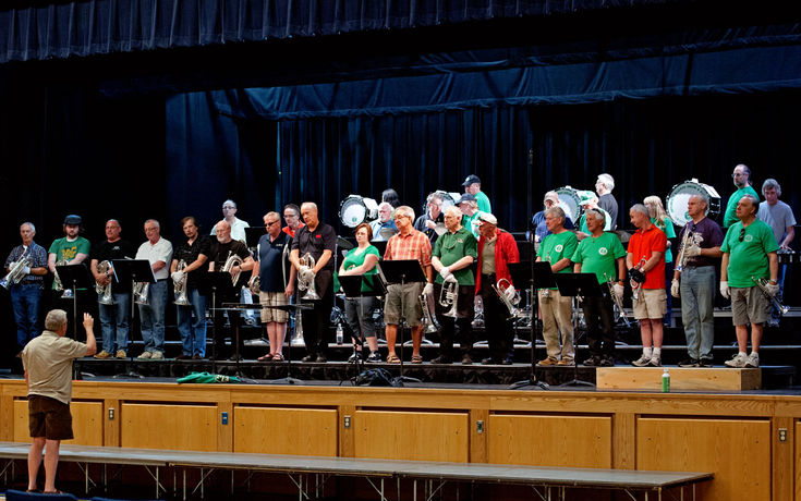 Optimist Alumni rehearsing (Simcoe, 2012)