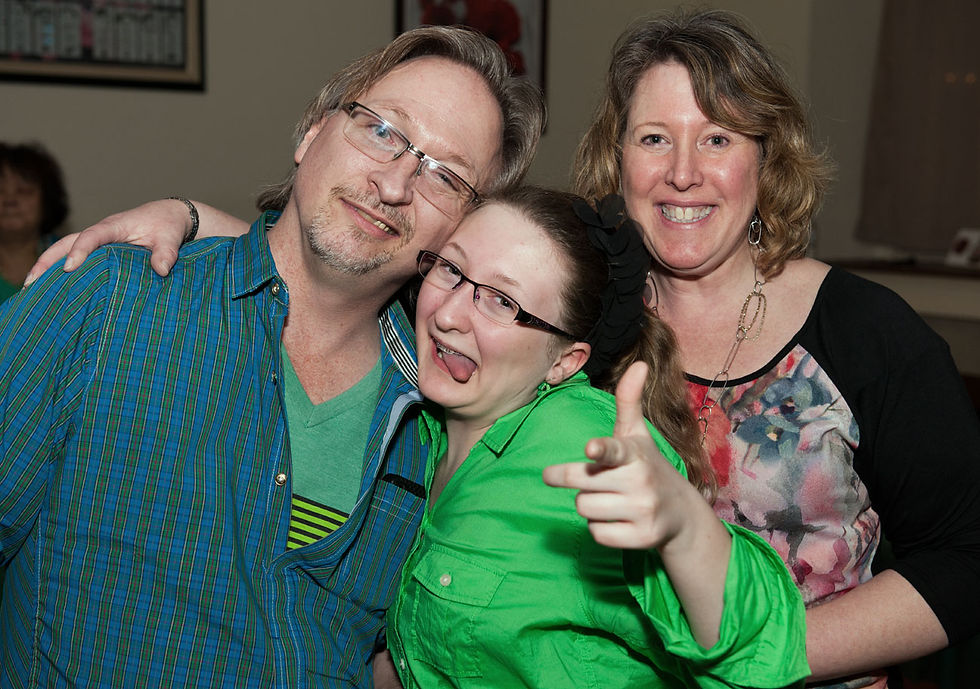 Jeff, Lauren and Brenda (Wearing of the Green, 2013)