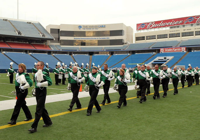 St Joe's leaving the field (Buffalo, 2010)