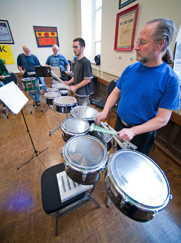 Optimists Alumni rehearsing (The Legion, 2011)