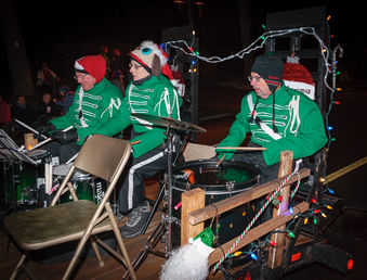 Lorne, Judy and Doug (Brampton Santa Claus parade, 2016)