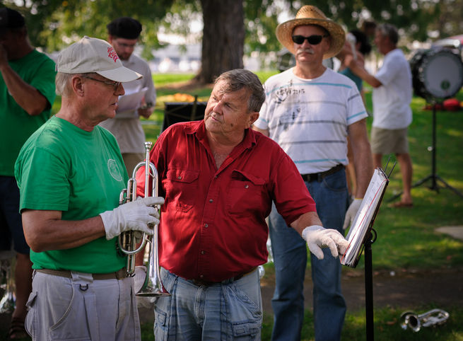 Jack, Terry and Rick, Optimists Alumni (DCA, Rochester, 2011)