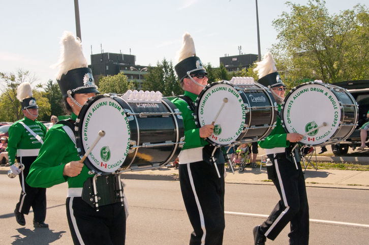 Optimists Alumni Bass Drums (Woodstock, 2012)