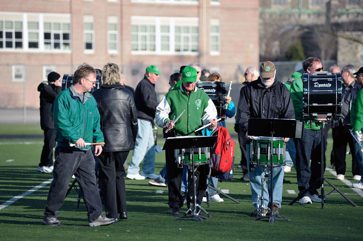Our first drill rehearsal (St Mikes, March 7, 2010)