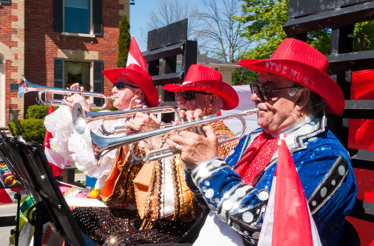 Doug, Rick and Joe, Optimists Alumni (Streetsville, 2017)
