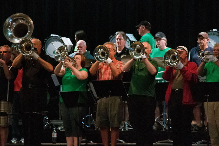 Optimists Alumni rehearsing (Simcoe, 2012)