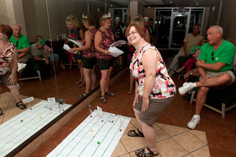 Heather Hyslop, the winner of 'The Games' (Sudbury, 2012)