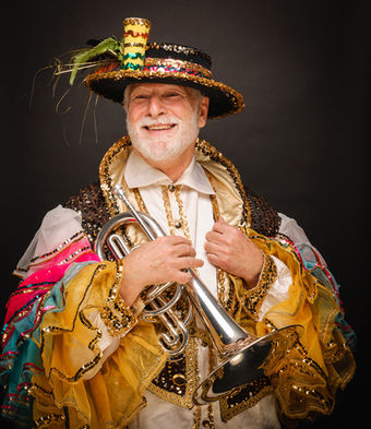 Bob Carell, Optimists Alumni (Mardi Gras costume, 2016)