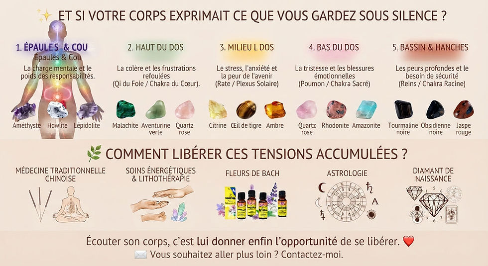 Et si votre corps exprimait ce que vous gardez sous silence ?