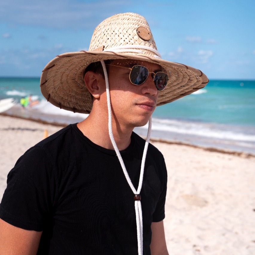 Miniatura: Salmoon Hat (Ribete Beige)