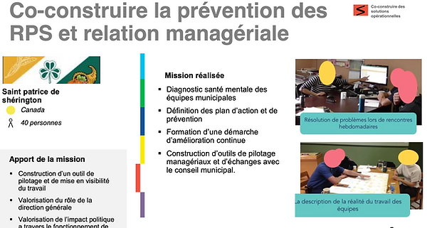exemple d'intervention en ergonomie