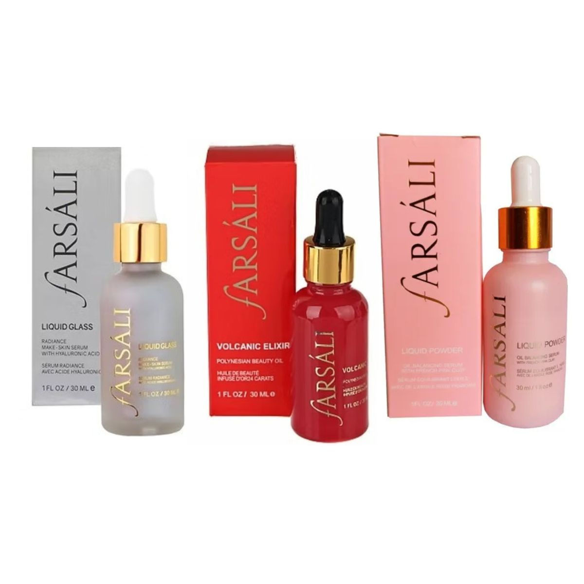 Set de Sueros FARSALI x3