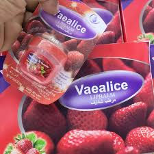 Balsamo Labial Vealice Sabor Fresa
