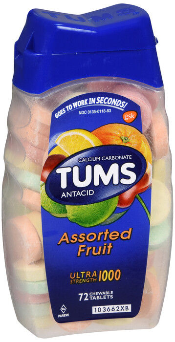 Miniatura: TUMS Ultra Tabletas Sabor Fruta 72 Unidades