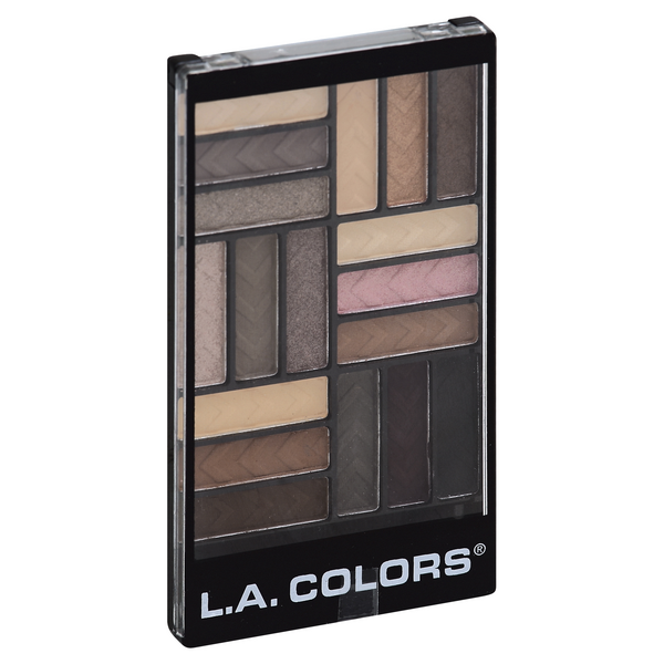 Miniatura: Paleta de Sombras L.A. Color 18 Tonos