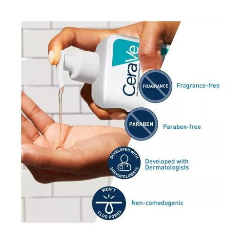 Cerave Limpiador Facial Para Acne Con Acido Salicilico al 2%