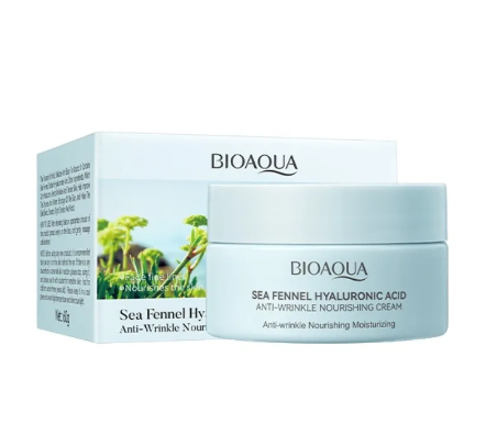 Crema Humectante Acido Hialuronico E Hinojo Marino Bioaqua BQY53126 60 GR