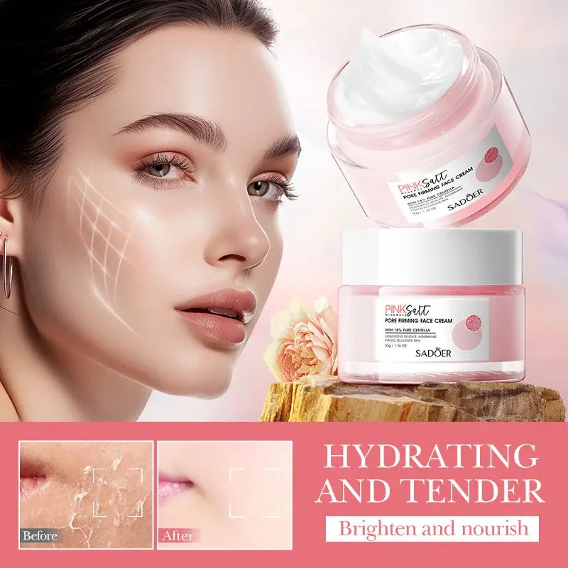 Crema Facial Reafirmante de Poros Sal Rosa