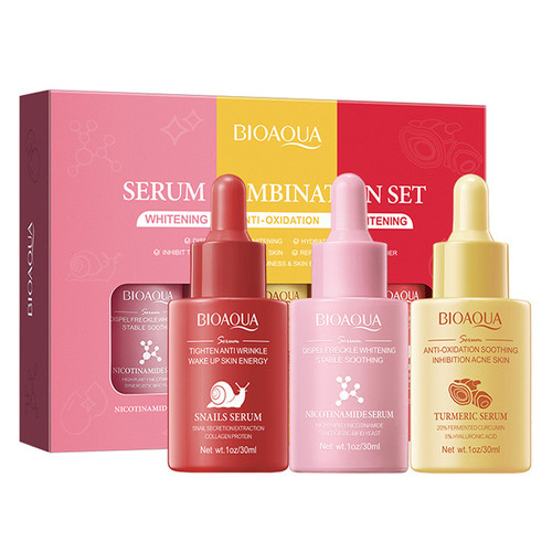 Kit de Serum Faciales Bioaqua BQY84069 Dinda Cosmetics