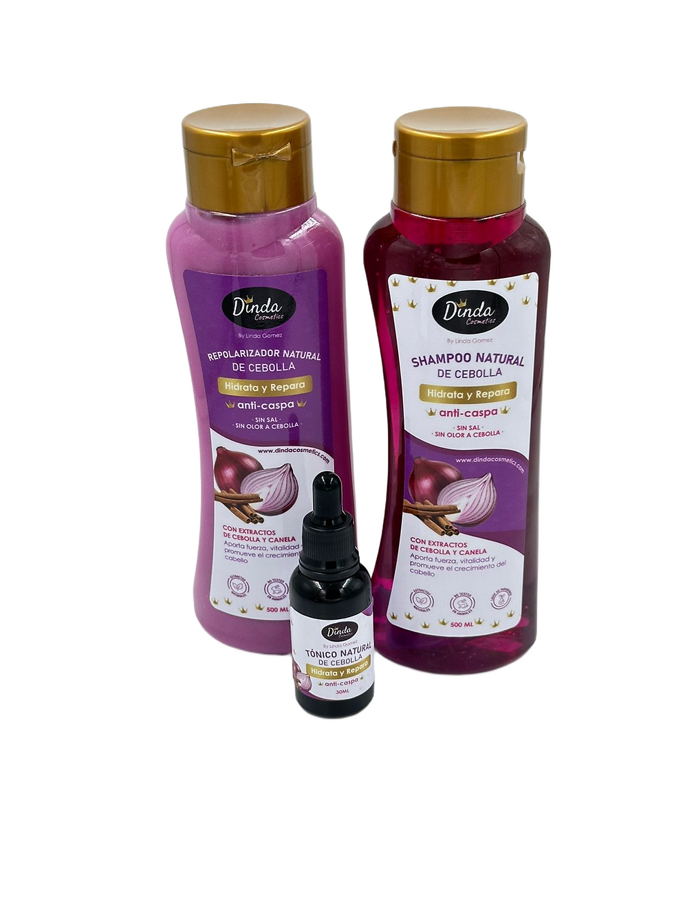 Miniatura: Kit Shampoo Natural con Cebolla Morada  y Canela