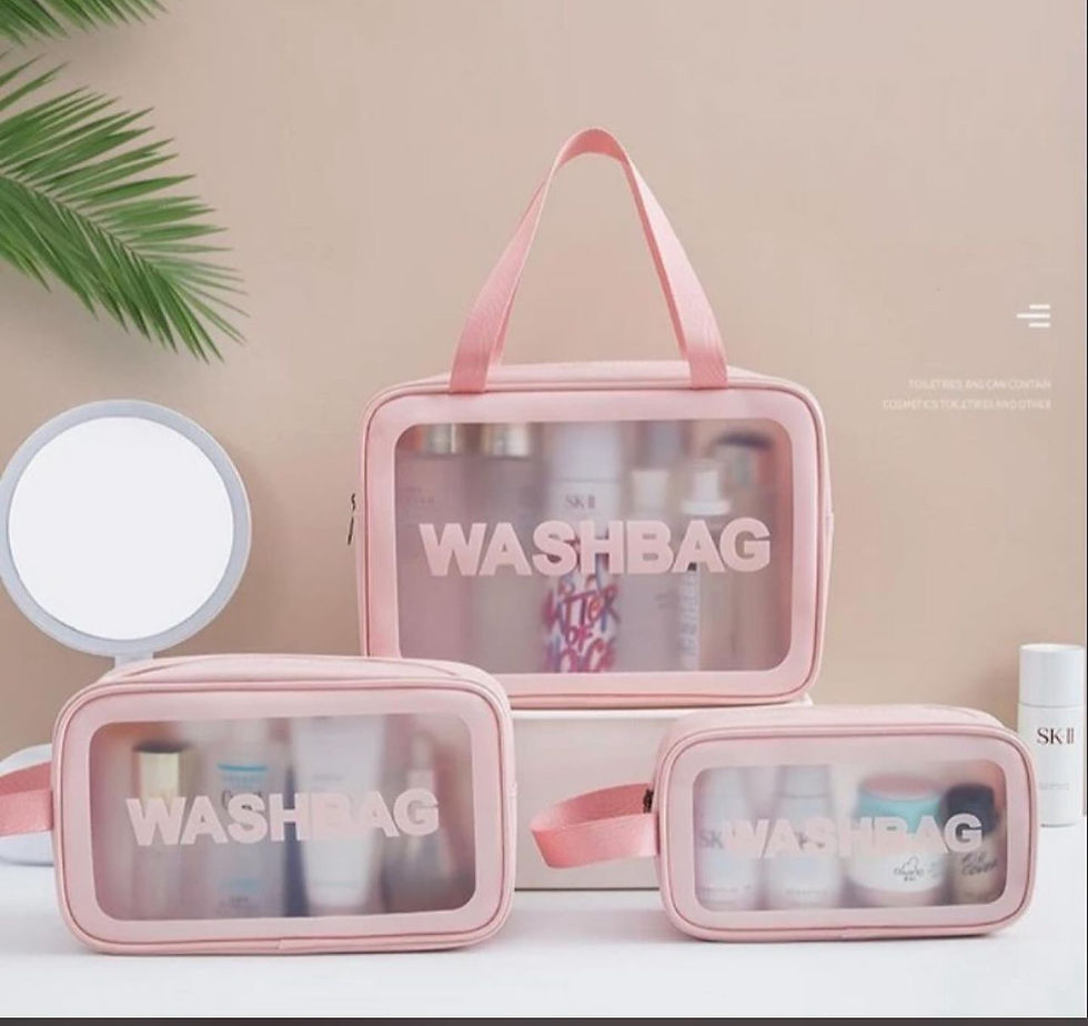 Miniatura: Cosmetiqueras Washbag de Viajes Lavable x 3