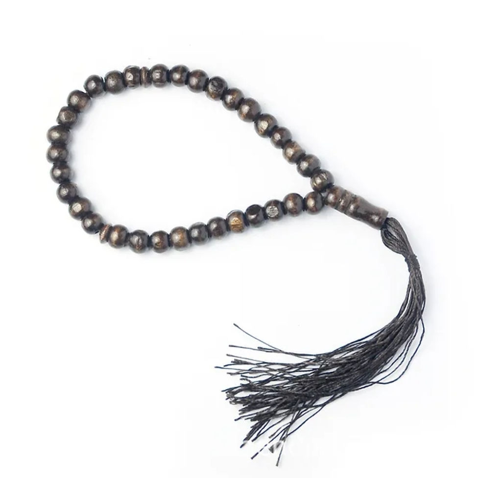 Prayer Beads Bracelet Coffee