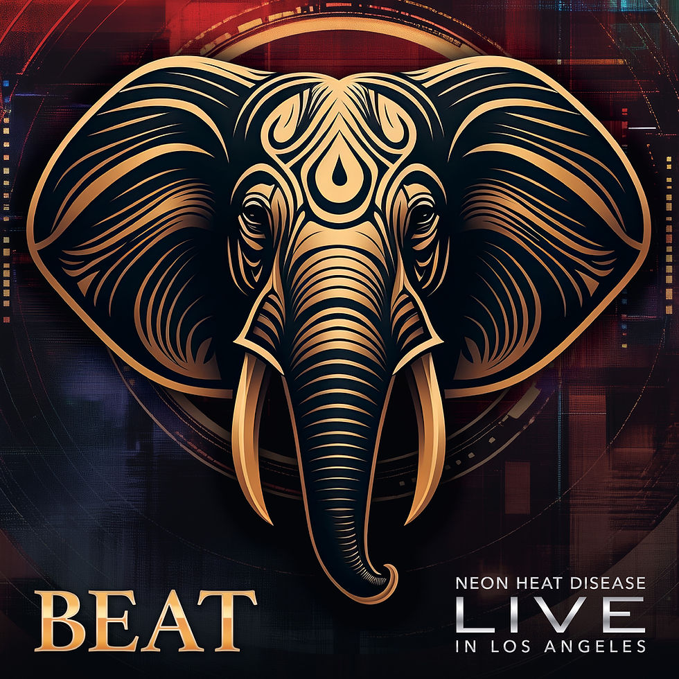 Album Review: BEAT -  Neon Heat Disease - Live in Los Angeles (2025, InsideOutMusic)
